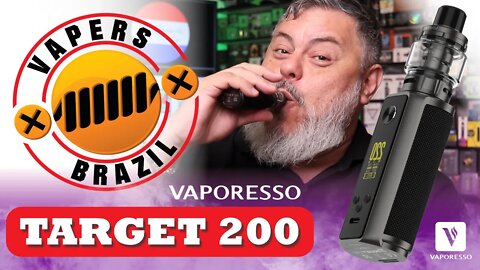Vaporesso Target 200 Kit - Vcs pediram !!! A versão de 2 baterias do novo Kit - Review PTBR