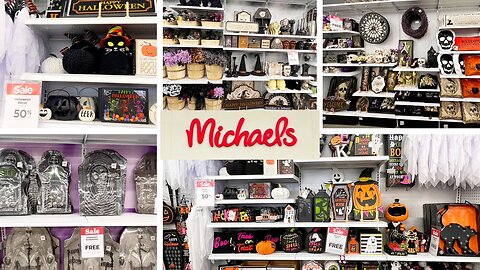 MICHAELS 🎃👻 HALLOWEEN DECORS BUY ONE GET ONE FREE 2023