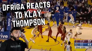 Dfriga Watching Klay Thompson Return FOR THE FIRST TIME!