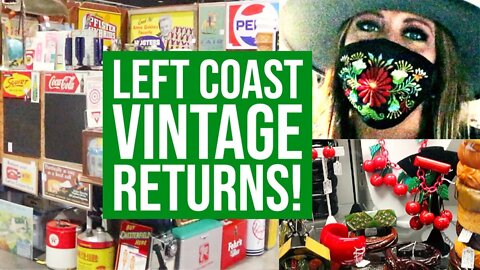 LEFT COAST REVIVALS OF ANTIQUE SHOWS! | YOUTUBERS SELL VINTAGE