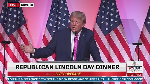 FULL SPEECH: President Trump Speech at Oakland County Republican Party Lincoln Day Dinner 6/25/23