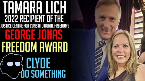Tamara Lich Receives Freedom Award - 2022 George Jonas Freedom Award from the J.C.C.F