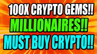 TOP 10 CRYPTO TO BUY NOW IN 2023!! (MILLIONAIRES WILL BE MADE)