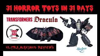 🎃 Draculus | Transformers Dracula 90th Anniversary Crossover | 31 Horror Toys in 31 Days