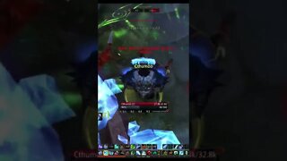 Clutch Freeze in Rated Battlegrounds #shorts #worldofwarcraft #wow #fyp #viral