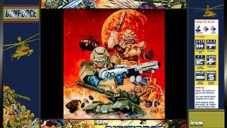 Gunforce (Arcade) Mission 5 - Fortress