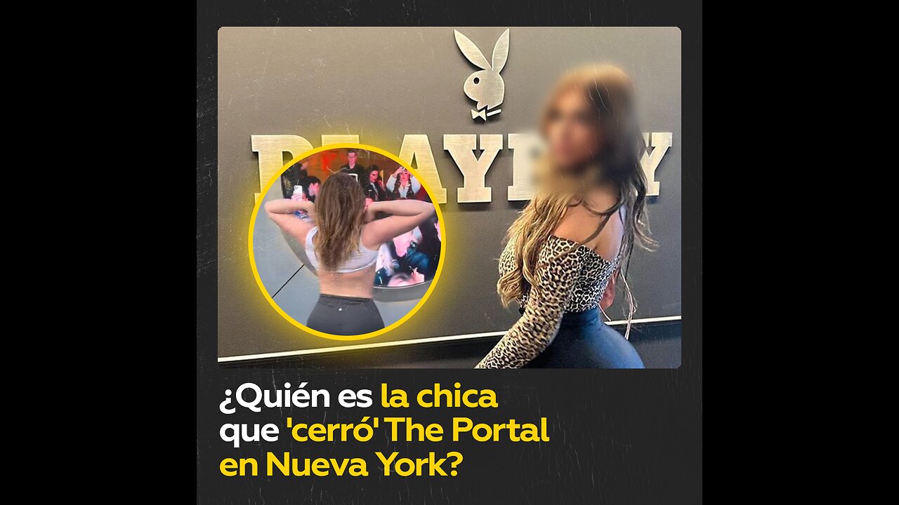 Quién es la chica que mostró los pechos en el Portal de Nueva York?