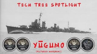 World of Warships Legends Tech Tree Spotlight: Yugumo