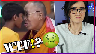Dalai Lama KISSES Boy on the MOUTH and Asks Him to SUCK HIS TONGUE