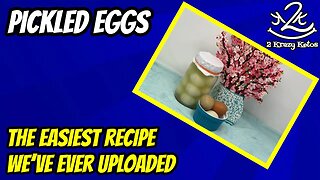 Easy pickled eggs