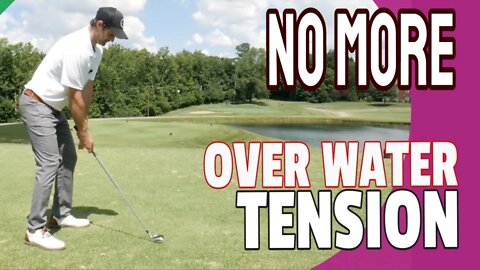 Too TENSE In Golf Swing Over Water? DON'T FRET | Hit The Green Tips