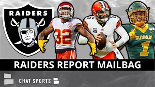 Raiders Rumors Mailbag: Honey Badger Realistic? Draft Christian Watson & Trade For Baker Mayfield?
