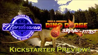 Dino Dodge: Survival of the Fittest - Kickstarter Preview