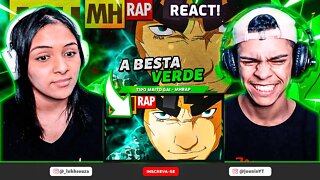 Tipo Maito Gai 🍀 (Naruto) | Style Trap | Prod. Sidney Scaccio | MHRAP | [React RapNerd] 🔥