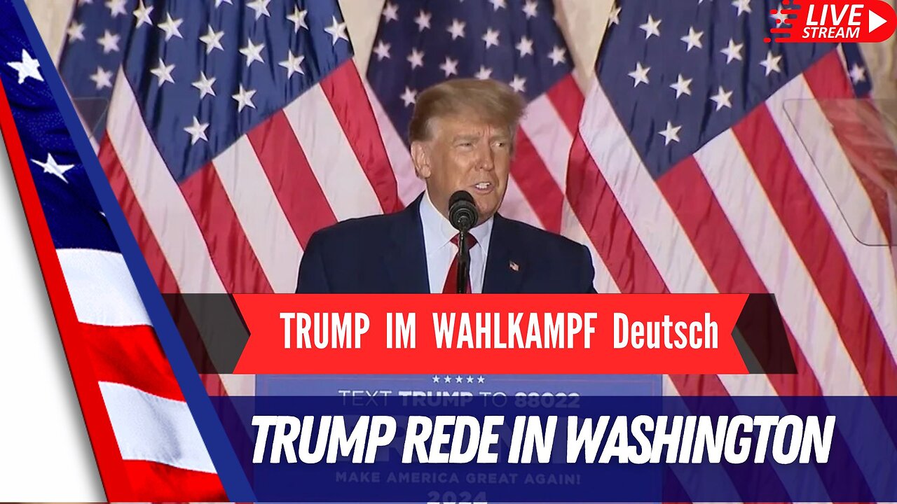 ⁣LIVE: Trump in Washington auf Wahlkampf