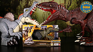 New Jurassic World Dominion Wild Roar Orkoraptor Unboxed Dino Trackers #shorts #jw4 #jw3 #wdtoys