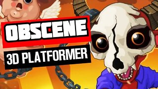 Hell Pie is an OBSCENE 3D Platformer!