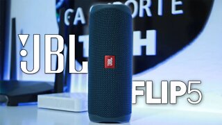 JBL Flip 5, com IP67 e 20w DE POTÊNCIA - Unboxing e detalhes