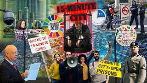 Alcyon Pleiades Special 55: 15-minute cities, Climate ghetto-prison, Control, Smart city, AI, 5G