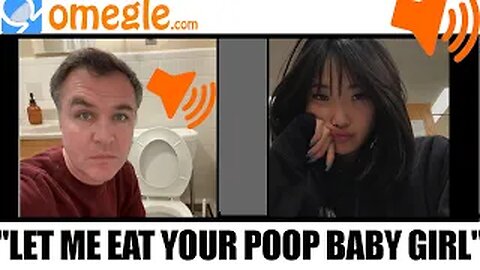 This Man Is Trying To Get Girls On Omegle With POOP...