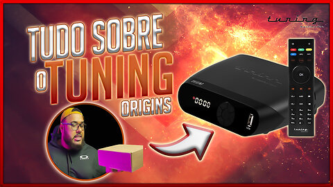 Conheça O Receptor Tuning Origins - o melhor da Qualidade pra você / Unboxing e Analise