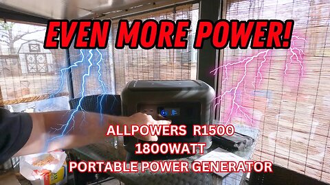 The Best One Yet! Powering My New Workshop With All Powers Portable Generators