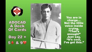 ADOCAD Day 22 Cameron Quinn's Kyokushin Karate Simple Fitness With A Deck Of Cards A Day.