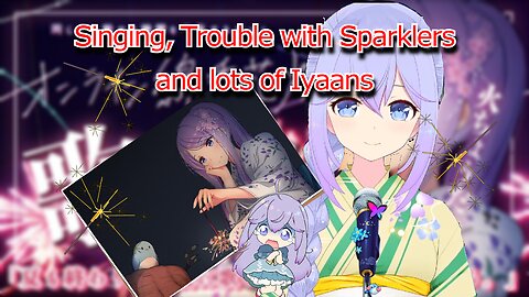 vtuber utakata memory tries to play a fireworks game while singing ends up having trouble