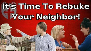 Bill Federer: Loving Your Neighbor Includes Rebuking Them