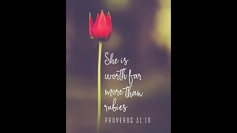 The High Price of Bride Proverbs 31:10
