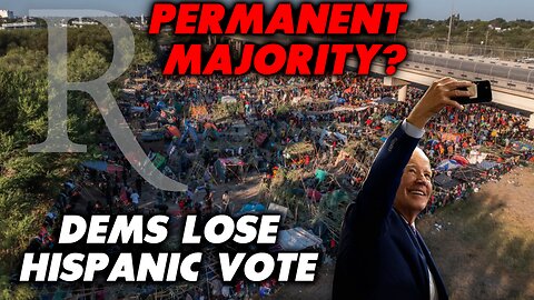 Democrat Permanent Majority Backfires in 2024 Polls, Hispanic Biden Vote has Gone Trump