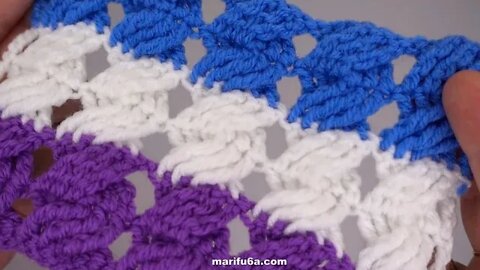 How to crochet braid simple stitch tutorial by marifu6a