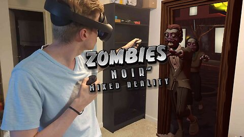 Zombies Noir: Mixed Reality - Launch Trailer | Meta Quest 2 + 3 + Pro