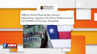 Tipping Point - Steve Crampton - Judge Blocks Vaccine Mandate for Air Force Officer