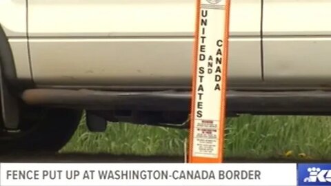 United States Building Fence Along Canadian Border!