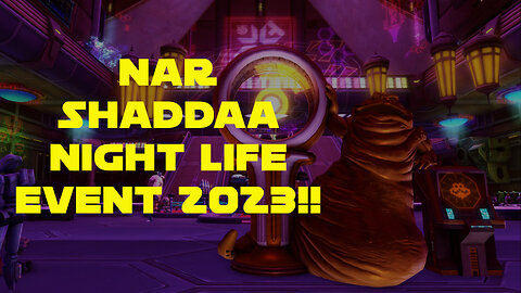 SWTOR News | Nar Shaddaa Night Life Event 2023!!! NEW STUFF!!!