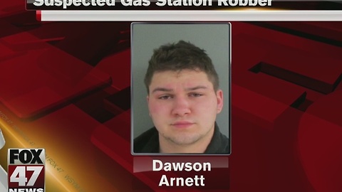 Suspected gas station robber