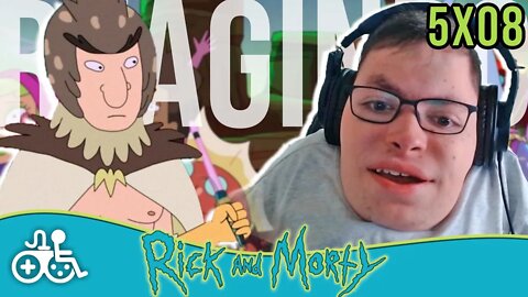 A VOLTA DO PESSOA PÁSSARO (PESSOA FÊNIX) da 5ª Temporada de Rick & Morty - 5X08 REACT DUBLADO PT-BR