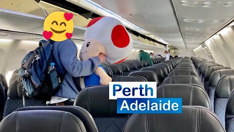 QANTAS 737 ECONOMY Class: Perth's Domestic Business Lounge 😍