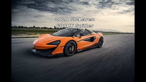 2020 McLaren 600LT Spider