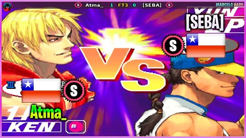Street Fighter III 3rd Strike (Atma_ Vs. [SEBA]) [Chile Vs. Chile]