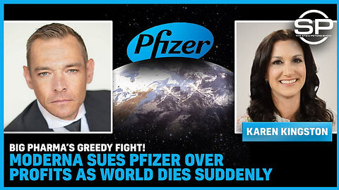 Big Pharma’s GREEDY FIGHT! Moderna SUES Pfizer Over Profits As World Dies Suddenly