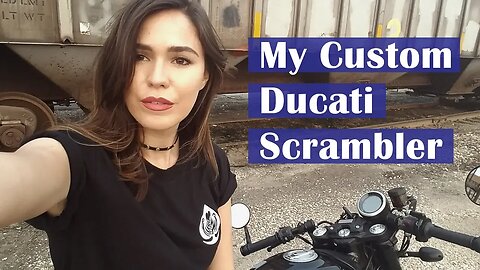 Custom Ducati Scrambler Cafe Racer | Meghan Stark