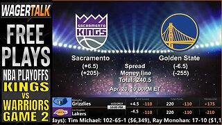 Sacramento Kings vs Golden State Warriors Game 3 Predictions, Picks and Odds | NBA Playoffs 4/20