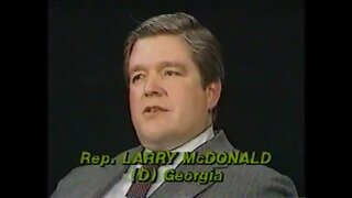 Larry McDonald, Pat Buchanan & Tom Braden on Crossfire (1983) [Restored Audio]