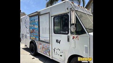 Diesel-Powered GMC Step Van Ice Cream Truck| Mobile Dessert Truck for Sale in California