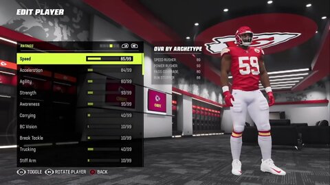 How To Create Justin Houston Madden 23