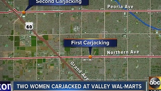 Women targeted by car thieves at Valley Walmart stores