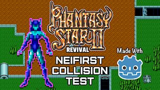 Phantasy Star II Revival - Neifirst Collision Test - Check Out This Recreation in GODOT!