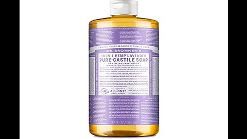 Dr. Bronner’s - Pure-Castile Liquid Soap (Peppermint, 32 ounce) - Made with Organic Oils, 18-in...